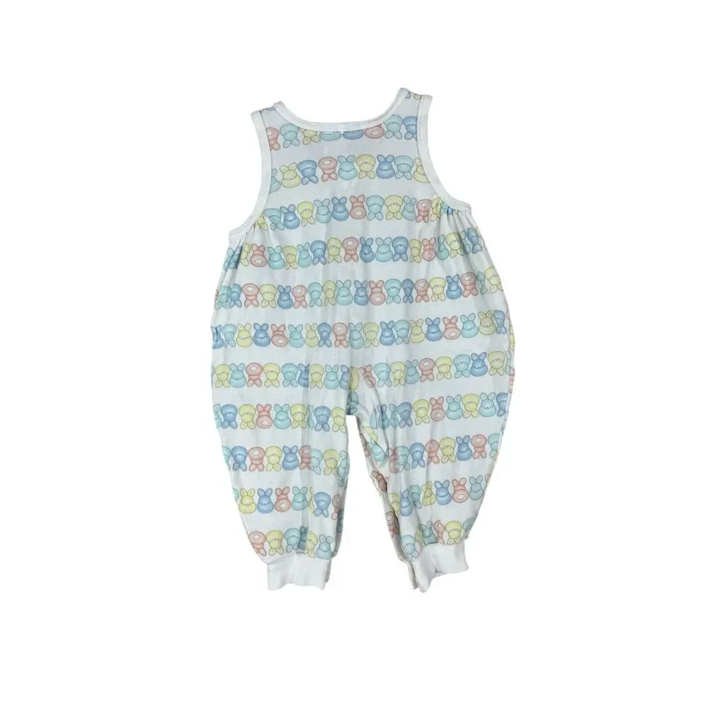 Vintage Carter’s Baby Romper SIZE 6-9 Months Bunnies Gender Neutral Made In USA
